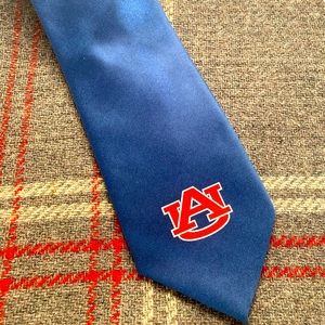 Auburn University Navy/Orange School Necktie